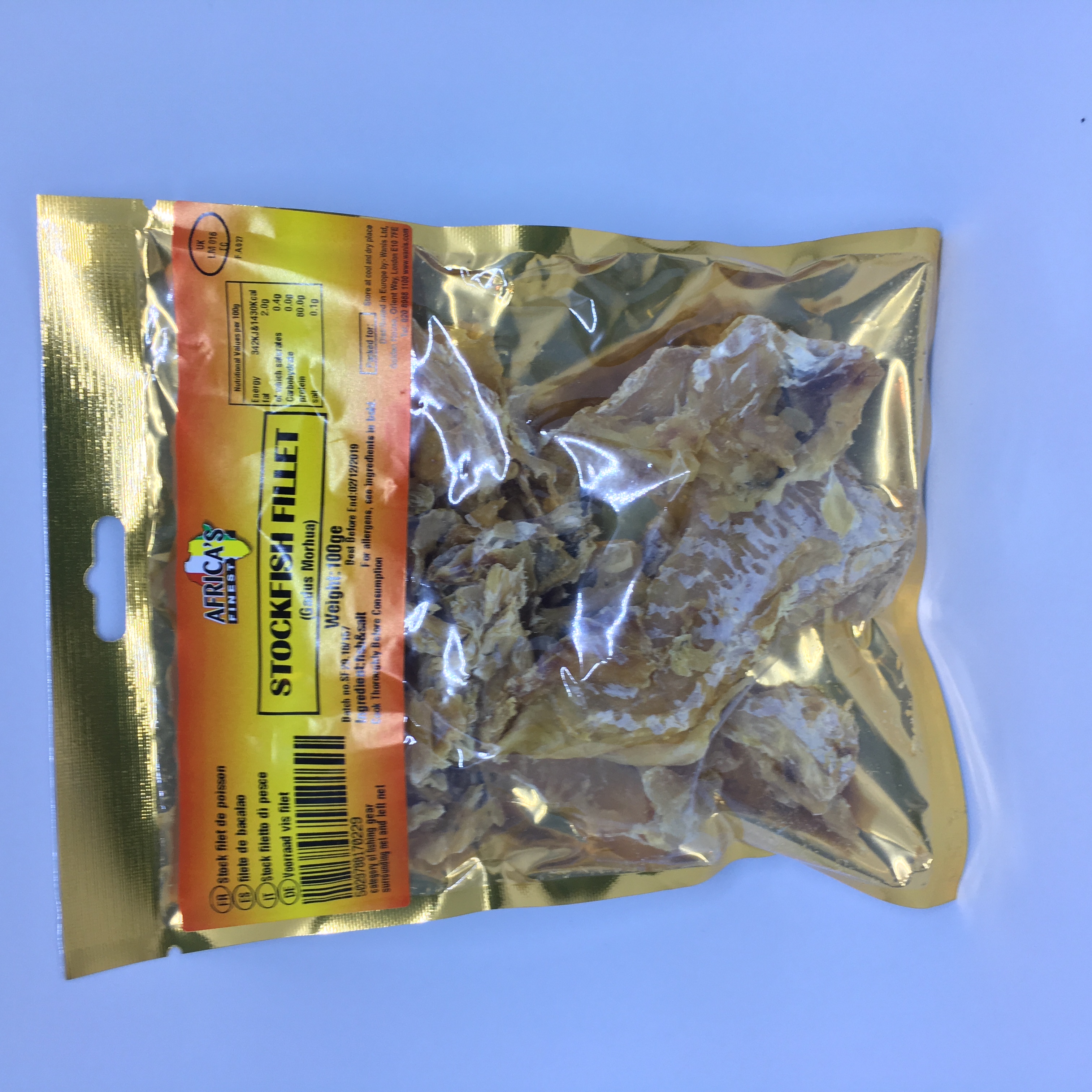 Stockfish Fillet - Africa's Finest - 10x100g