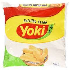 Yoki - Polvilho AZEDO / Manioc Cassava Starch 'Sour' (Fermented) - Pack 12 x 500g  AKTION 30% Exp. 06/07/2026