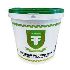 Fufu d'Igname - Fola Foods (Nigeria) - Bucket 9kg