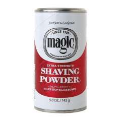 Magic SoftSheen-Carson - Shaving POWDER Extra Strength (red) - 5oz