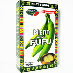Plantain Fufu Instant - NEAT - Carton 12x 700g