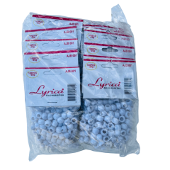 Dreamfix - Beads for Braids / Haarperlen #WHITE - (small) 100pcs