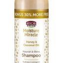 African Pride - Moisture Miracle Honey & Coconut Oil Shampoo - FAMILY SIZE 16oz