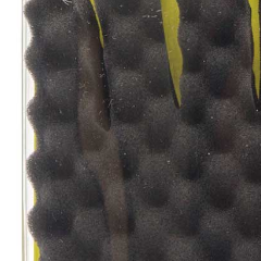 Miracle - Hair Sponge Brush Waves Glove #MGB-A - pack 6 pcs