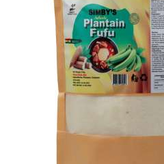 NEW Plantain Fufu Authentic (Ghana) - Simby's - Carton 12x700g