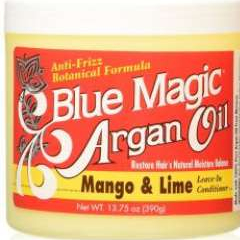 NEW BLUE MAGIC - Argan Oil M&L Leave-In Conditioner (green) - 390g